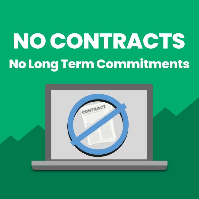 No Contracts